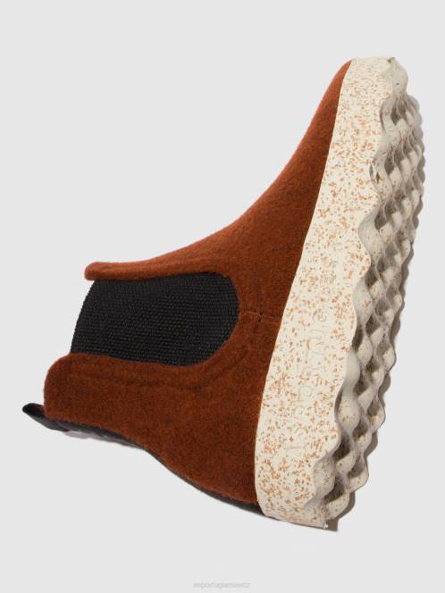 Asportuguesas chelsea kotníkové boty caia - F2X8217 Asportuguesas CZ hnědý muži boty