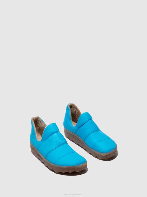 Asportuguesas boty s kulatou špičkou crus - F2X8210 Asportuguesas Shoes modrý muži obuv