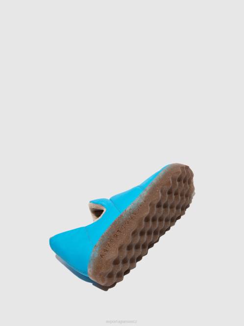 Asportuguesas boty s kulatou špičkou crus - F2X8210 Asportuguesas Shoes modrý muži obuv