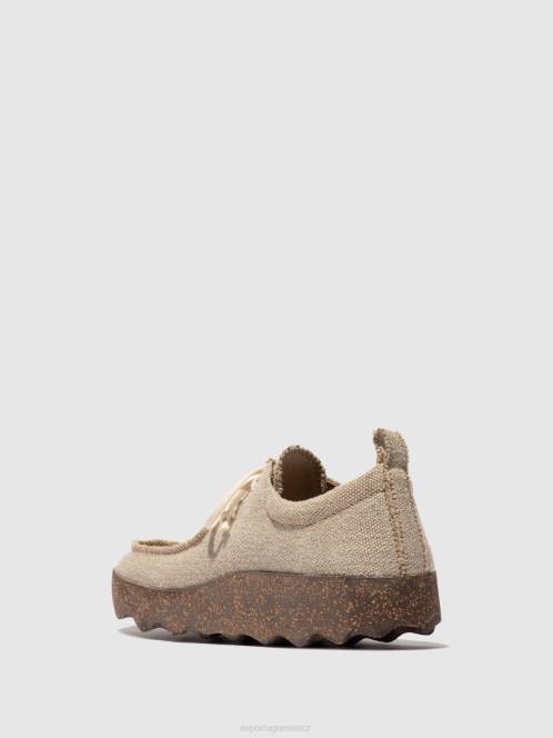 Asportuguesas nazouváky chat - F2X8203 Asportuguesas Shoes přírodní konopí muži obuv