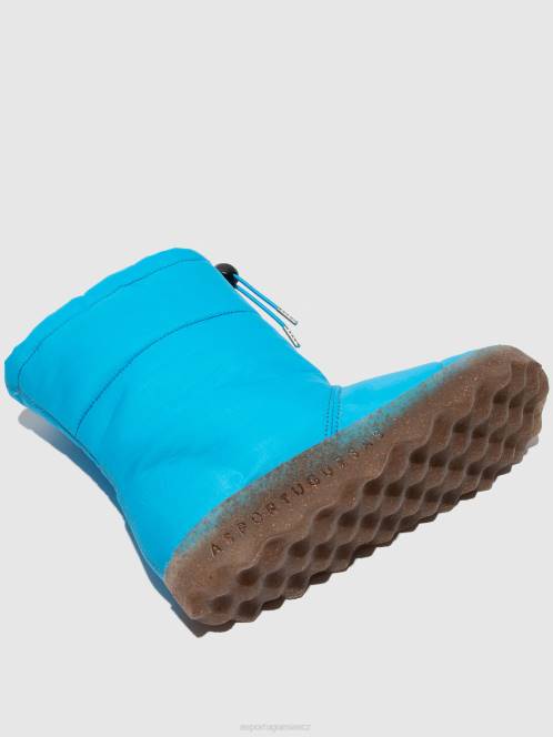 Asportuguesas chmýří boty cale - F2X823 Asportuguesas CZ modrý ženy boty