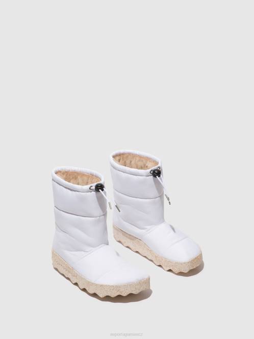 Asportuguesas chmýří boty cale - F2X824 Asportuguesas CZ Blanco ženy boty