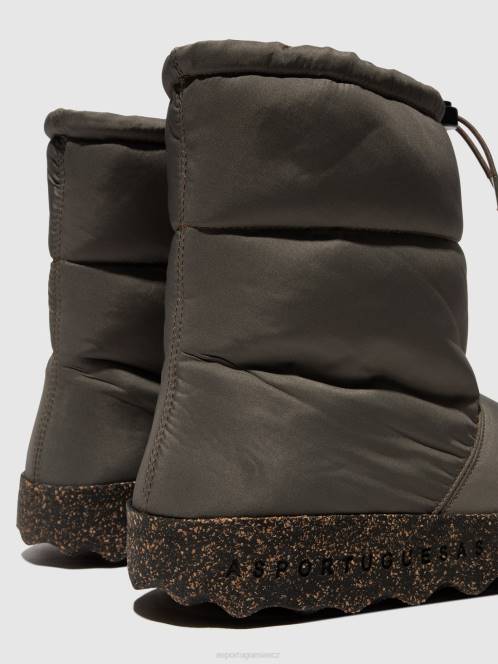 Asportuguesas chmýří boty cale - F2X827 Asportuguesas CZ taupe ženy boty