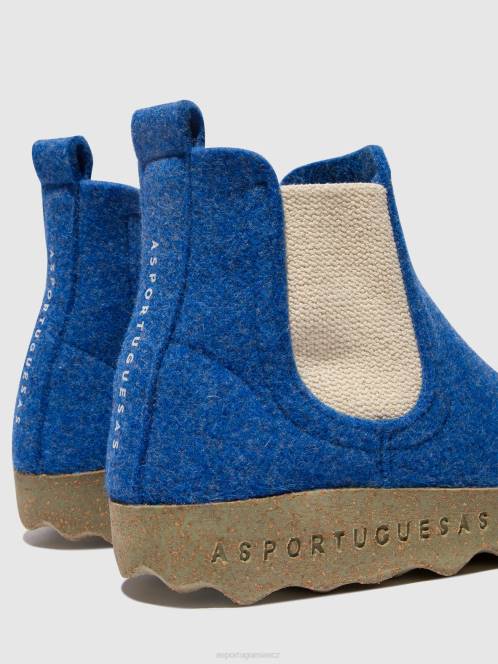 Asportuguesas chelsea kotníkové boty caia - F2X8158 Asportuguesas CZ tmavá modř ženy boty