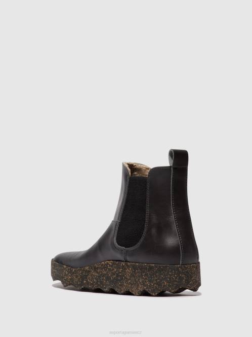 Asportuguesas chelsea kotníkové boty caia - F2X8163 Asportuguesas CZ šedá ženy boty