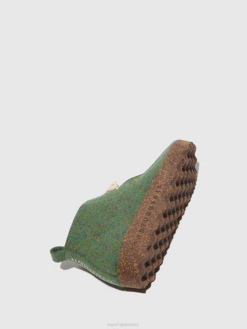 Asportuguesas šněrovací kotníkové boty cody - F2X8160 Asportuguesas CZ zelený ženy boty