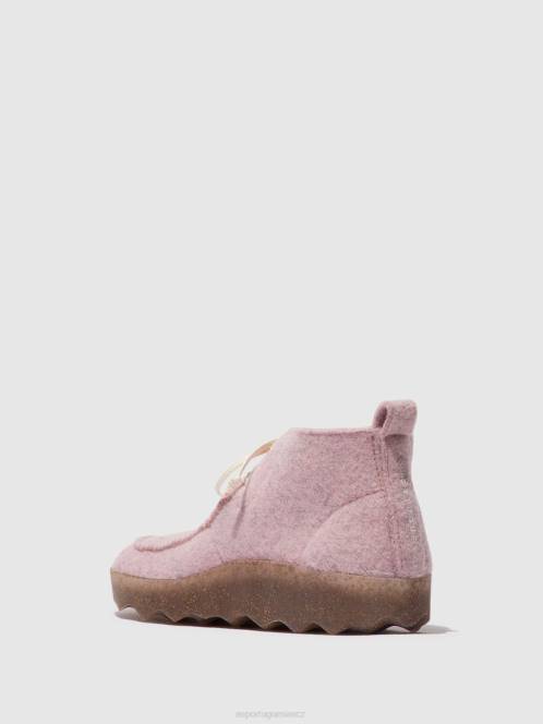 Asportuguesas šněrovací kotníkové boty cody - F2X8164 Asportuguesas CZ růžový ženy boty