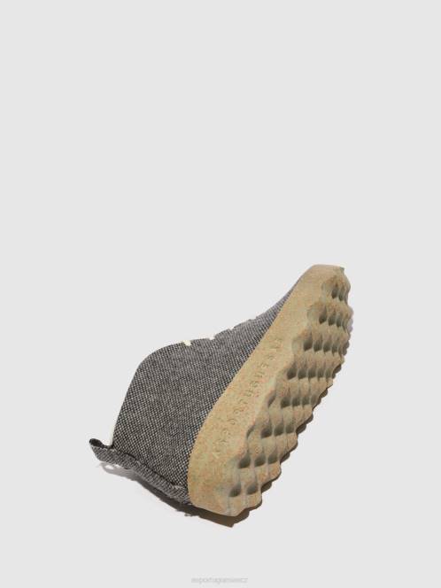 Asportuguesas šněrovací kotníkové boty dort - F2X8159 Asportuguesas CZ antracit ženy boty