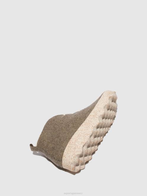 Asportuguesas šněrovací kotníkové boty dort - F2X8161 Asportuguesas CZ hnědý ženy boty