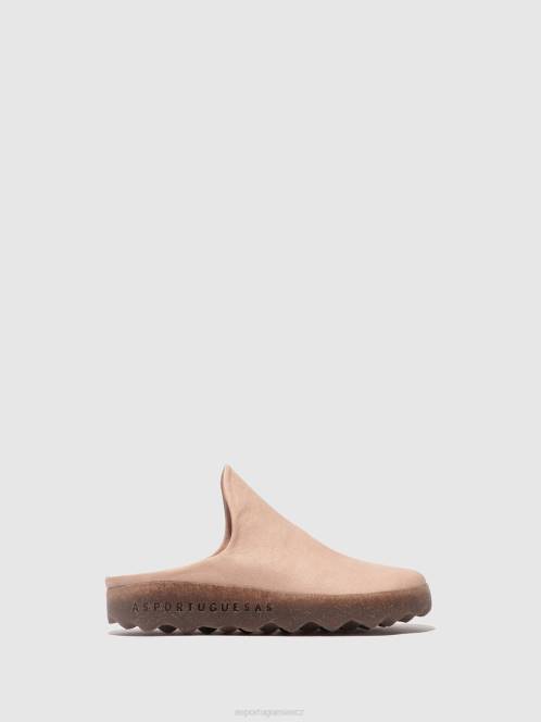 Asportuguesas nasouvací hlína mulů - F2X8136 Asportuguesas CZ sladká růžová ženy muly