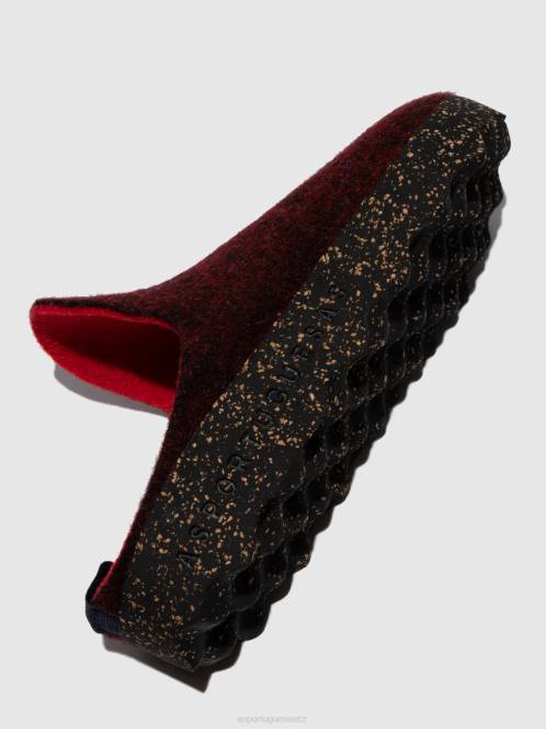 Asportuguesas přicházejí muly s kulatou nohou - F2X8133 Asportuguesas CZ merlot ženy muly