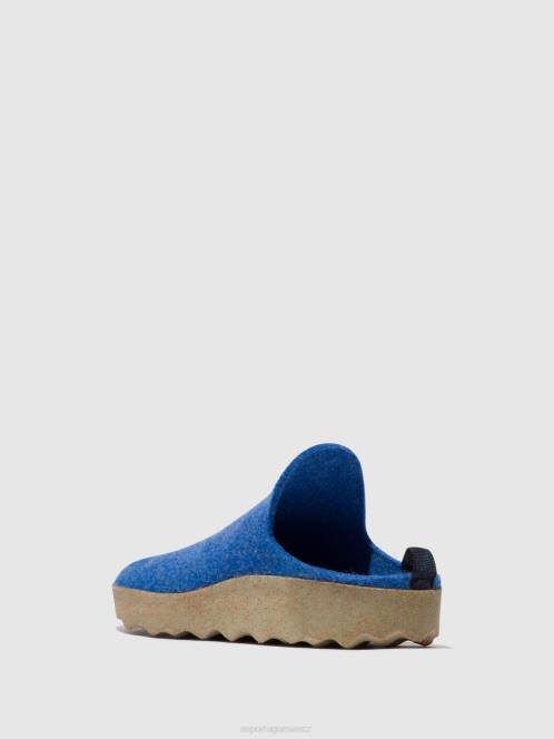 Asportuguesas přijdou navlékací mezci - F2X8145 Asportuguesas CZ modrý ženy muly