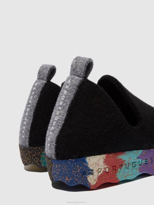 Asportuguesas boty s kulatou špičkou město - F2X835 Asportuguesas Shoes multi černá ženy obuv