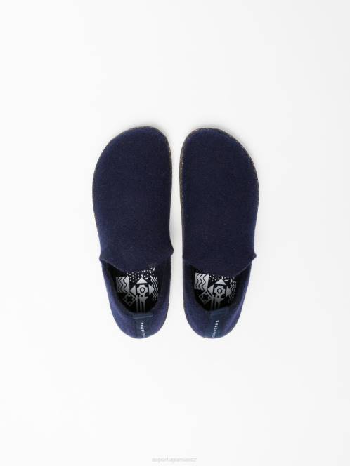 Asportuguesas boty s kulatou špičkou město - F2X845 Asportuguesas Shoes námořnictvo ženy obuv