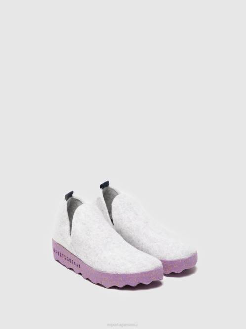 Asportuguesas boty s kulatou špičkou město - F2X882 Asportuguesas Shoes bílý ženy obuv