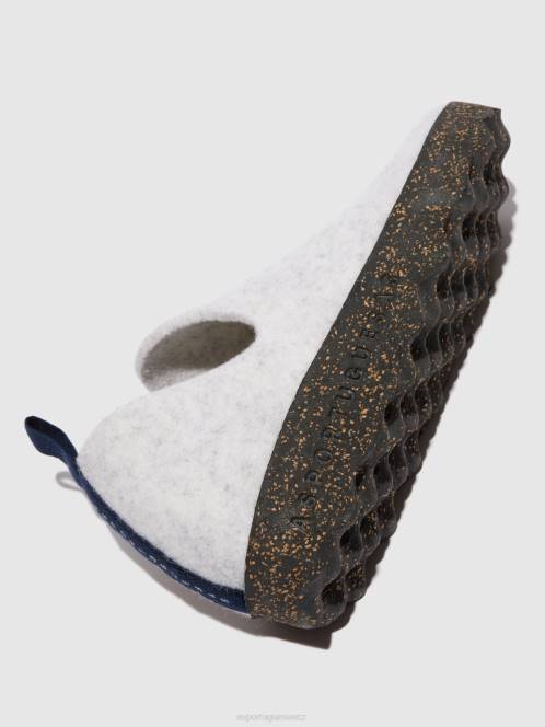 Asportuguesas boty s kulatou špičkou město - F2X891 Asportuguesas Shoes špinavě bílá ženy obuv