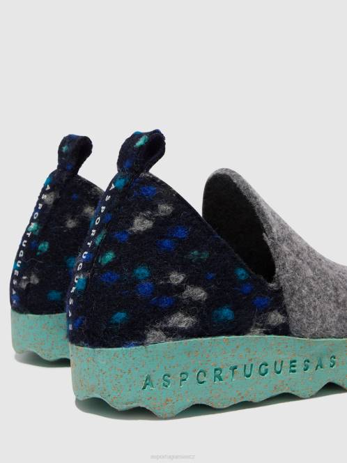 Asportuguesas boty s kulatou špičkou město - F2X897 Asportuguesas Shoes betonová plsť dehor ženy obuv