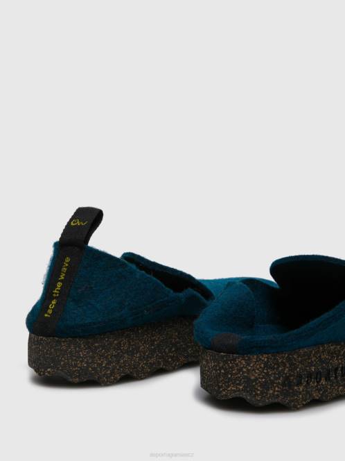 Asportuguesas boty s kulatou špičkou posádky - F2X846 Asportuguesas Shoes námořnictvo ženy obuv