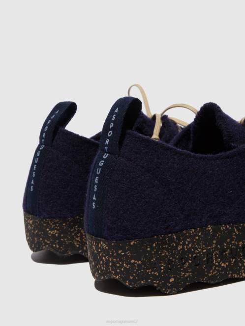 Asportuguesas šněrovací boty chat - F2X863 Asportuguesas Shoes námořnictvo ženy obuv