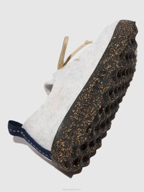 Asportuguesas šněrovací boty chat - F2X873 Asportuguesas Shoes špinavě bílá ženy obuv