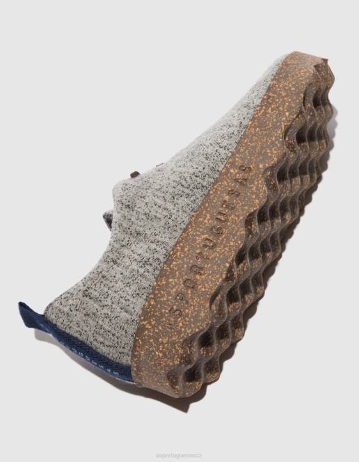 Asportuguesas šněrovací boty tábor - F2X884 Asportuguesas Shoes dřevěné uhlí ženy obuv