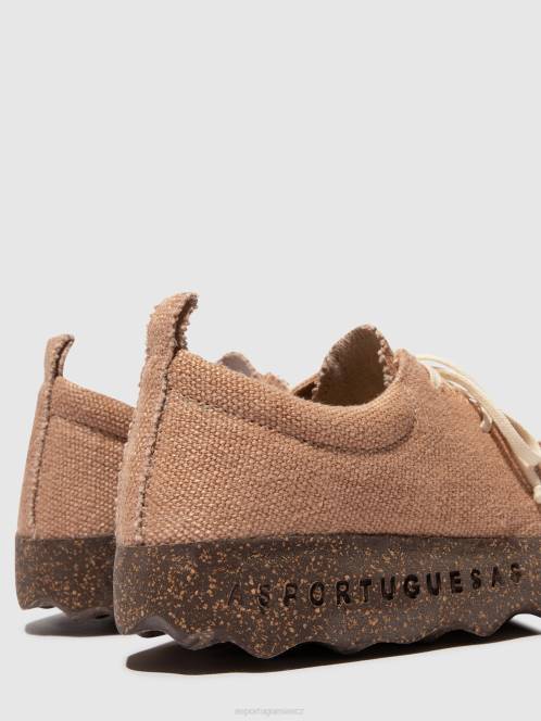 Asportuguesas nazouváky chat - F2X883 Asportuguesas Shoes skořicové konopí ženy obuv