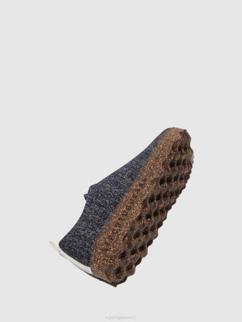 Asportuguesas nazouváky tábor - F2X8119 Asportuguesas Shoes námořní merino ženy obuv
