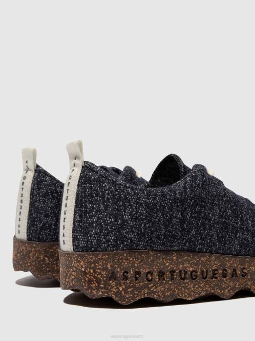 Asportuguesas nazouváky tábor - F2X8119 Asportuguesas Shoes námořní merino ženy obuv
