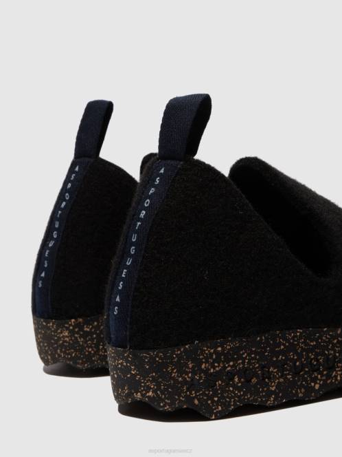 Asportuguesas slip-on boty město - F2X830 Asportuguesas Shoes černý ženy obuv