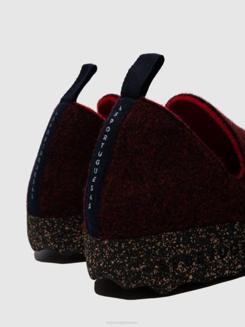 Asportuguesas slip-on boty město - F2X842 Asportuguesas Shoes merlot ženy obuv