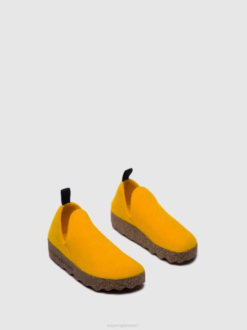 Asportuguesas slip-on boty město - F2X865 Asportuguesas Shoes žluť ženy obuv