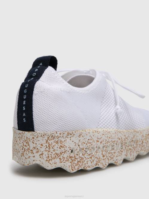 Asportuguesas šněrovací kód trenérů - F2X811 Asportuguesas CZ bílý ženy trenéři