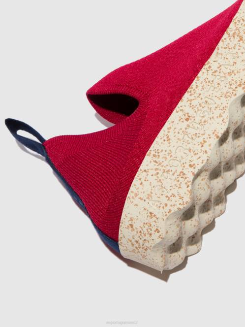 Asportuguesas péče o elastické tenisky - F2X810 Asportuguesas CZ červená s.kavárna natáhnout ženy trenéři