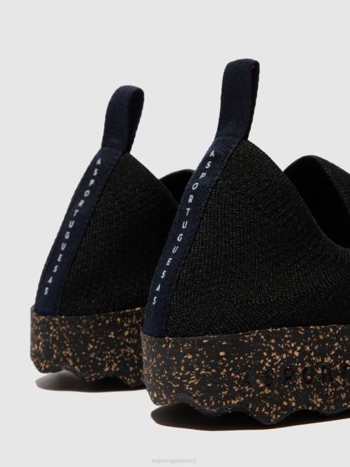 Asportuguesas péče o elastické tenisky - F2X86 Asportuguesas CZ černá s.kavárna natáhnout ženy trenéři