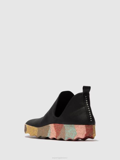 Asportuguesas slip-on trainers city - F2X864 Asportuguesas CZ černá a vícebarevná podrážka ženy trenéři
