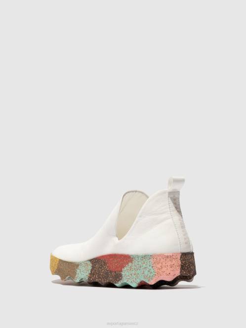 Asportuguesas slip-on trainers city - F2X894 Asportuguesas CZ bílá a vícebarevná podrážka ženy trenéři