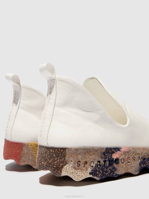 Asportuguesas slip-on trainers city - F2X894 Asportuguesas CZ bílá a vícebarevná podrážka ženy trenéři