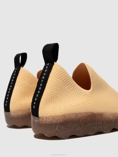 Asportuguesas slip-on trenéry péče - F2X817 Asportuguesas CZ máslový krém ženy trenéři
