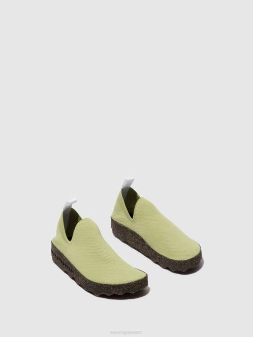Asportuguesas slip-on trenéry péče - F2X820 Asportuguesas CZ khaki ženy trenéři