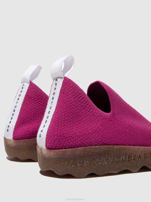 Asportuguesas slip-on trenéry péče - F2X821 Asportuguesas CZ orchidejová růže ženy trenéři